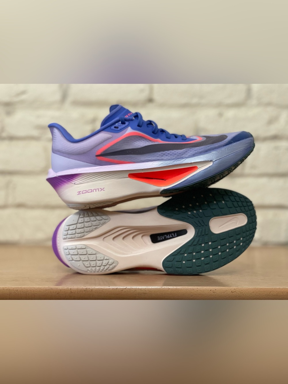 Nike Zoom Fly 6 Violet Mist Hot Lava Women Size 10 Racing Running FN8455-503 New